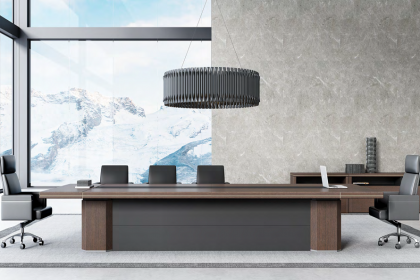 現代實木油漆會議桌 ML-GZ2213