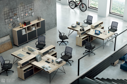 現代簡約職員工作位 ML-GZ2121