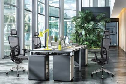 豪華網(wǎng)布大班椅 ML-JY2864