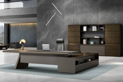 浩瀚系列現代高級老板桌 ML-GZ192