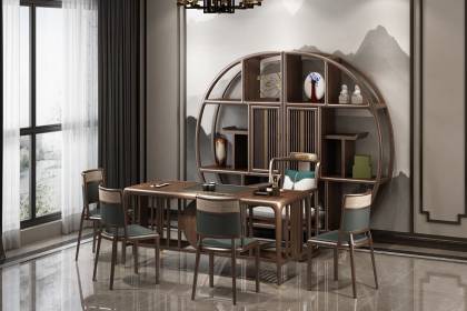 高檔現代新中式茶臺