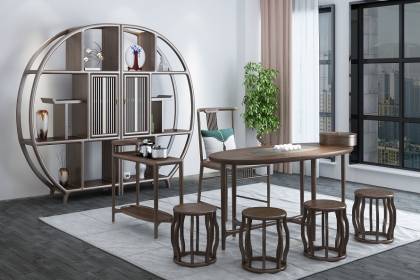 高檔現代新中式茶臺