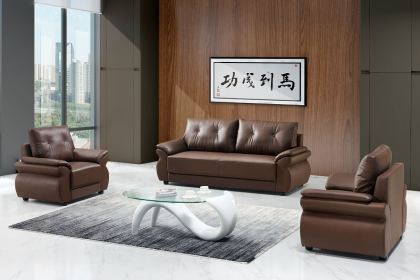 真皮辦公沙發ML-JY346