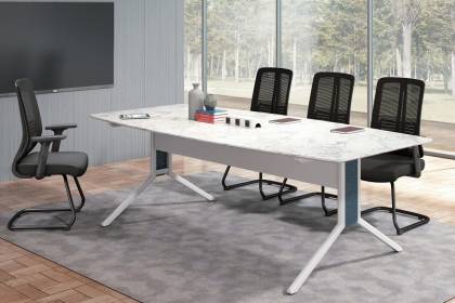 現代簡約板式會議桌