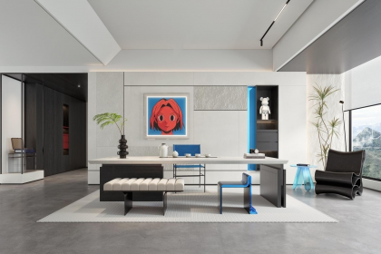 現(xiàn)代時(shí)尚玻璃茶幾